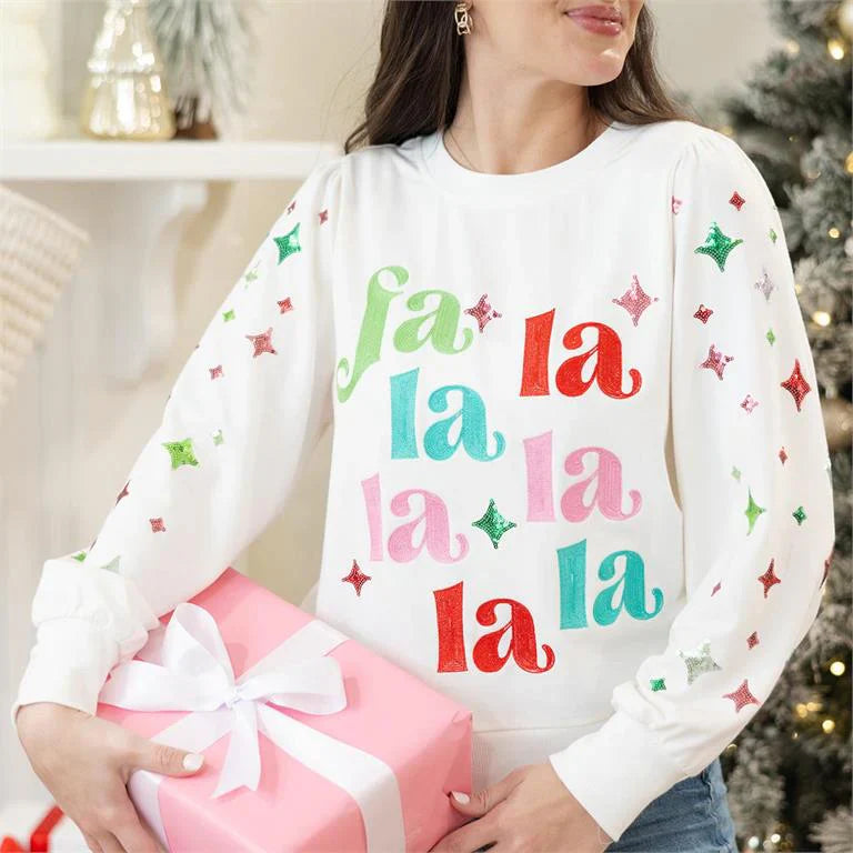 Mary Square Shelby FaLaLa Sweatshirt