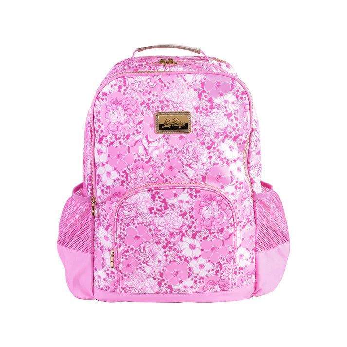 Lilly Pulitzer Backpack - Conch Shell Pink Burst of Joy