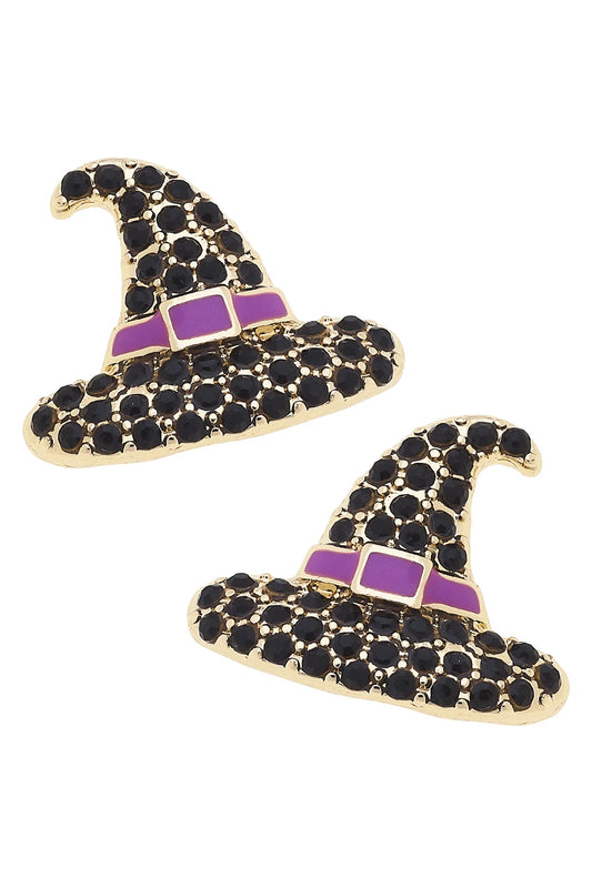 Canvas Hocus Pocus Pave Studs