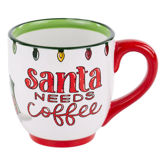 Glory Haus Forget Milk, Santa Needs Coffee Mug