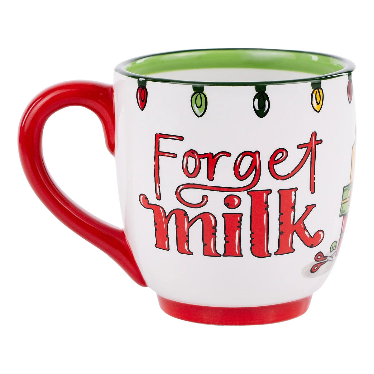 Glory Haus Forget Milk, Santa Needs Coffee Mug