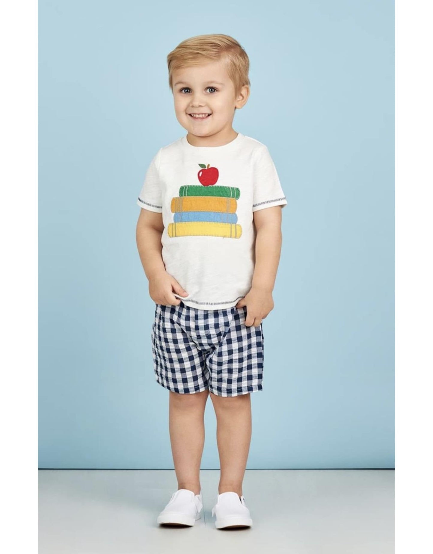 MP Boy Book School Shirt Set - 12/18m