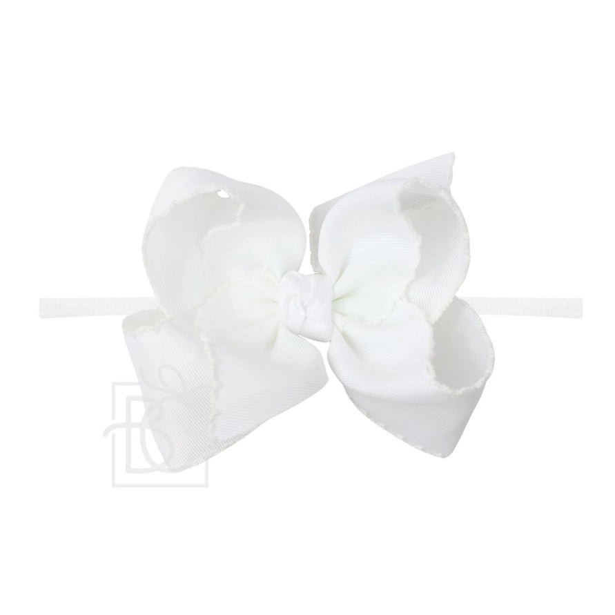 Beyond Creation Crotchet Edge Bow with Headband