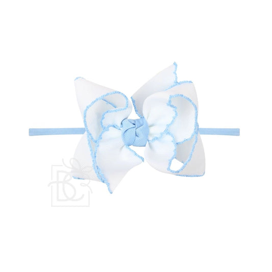 Beyond Creation Crotchet Edge Bow with Headband