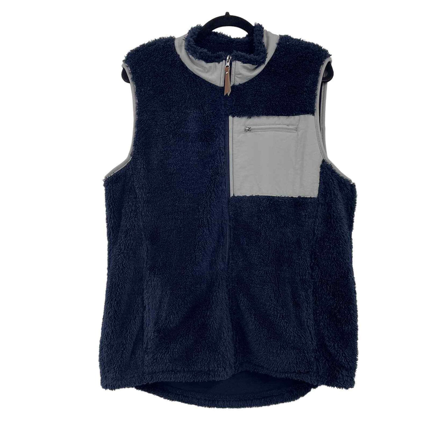 CR Newport Sherpa Vest with Monogram