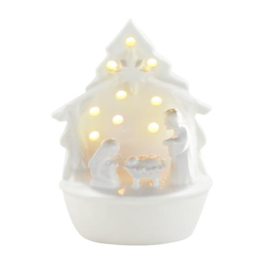 Mudpie Light-Up Nativity Sitter