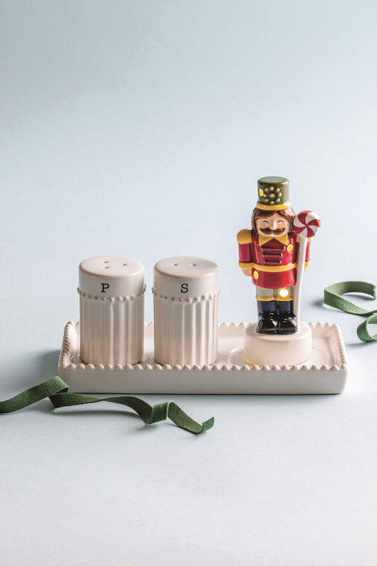Mudpie Nutcracker Light Up Sitter