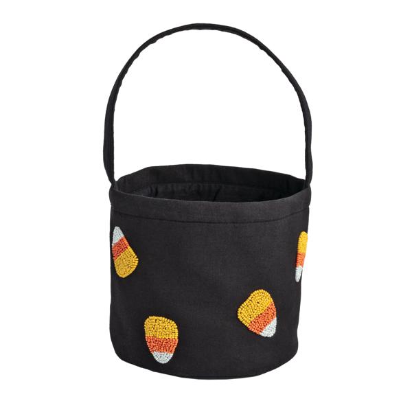 Mudpie Beaded Halloween Bucket