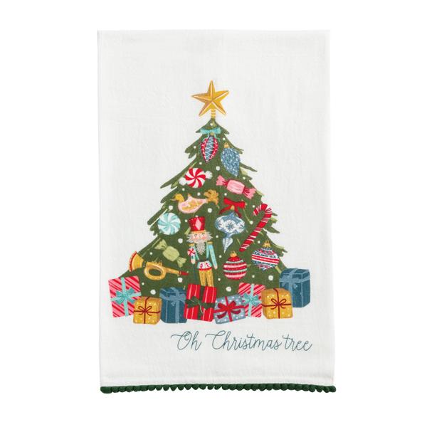 Mudpie Christmas Printed Handtowel