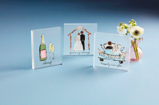 Mudpie Wedding Acrylic Plaques