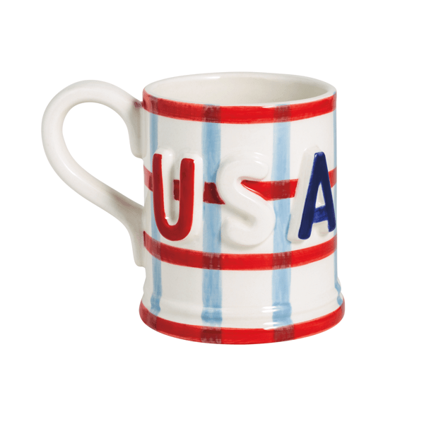 Mudpie Patriotic Ceramic Mug