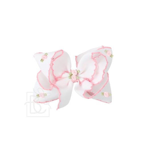 Beyond Creations Flower Embellished Bow