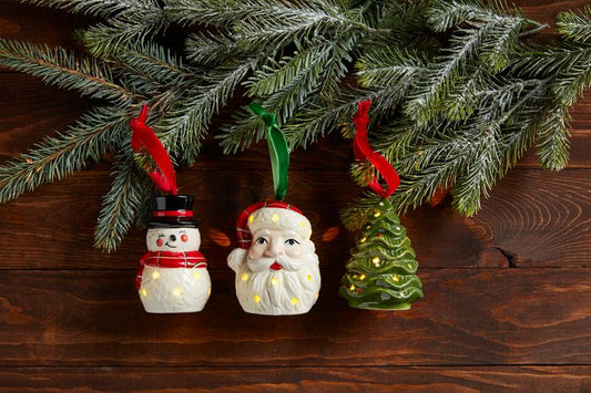 Mudpie Classic Light Up Ornament