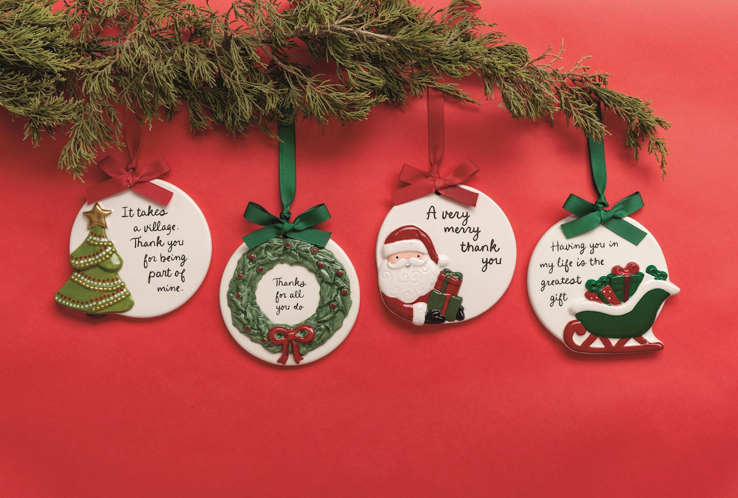 Mudpie Thank You Ornament