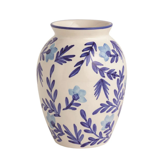 Mudpie Blue Vine Vase