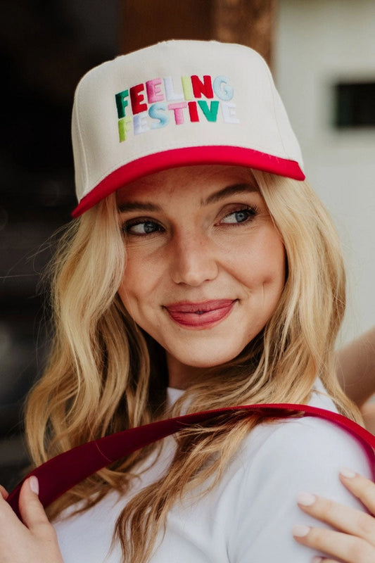 Katydid Feeling Festive Trucker Hat