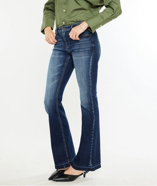 Kancan Distressed Bottom Flares KC70083D