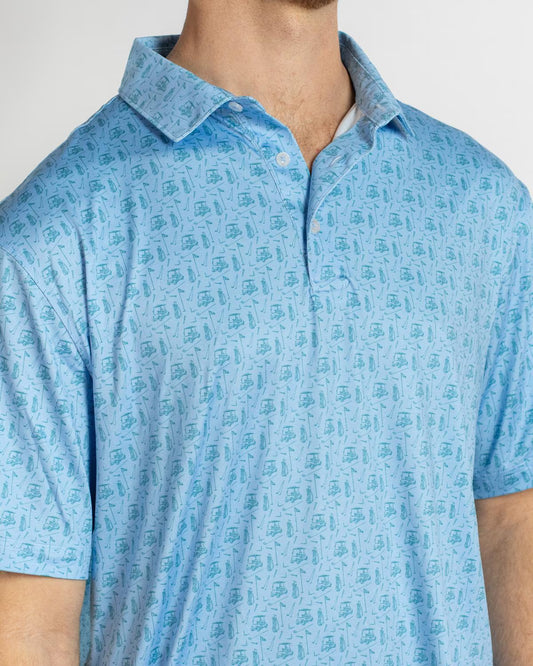 TRS Men's Tee Off Performance Polo