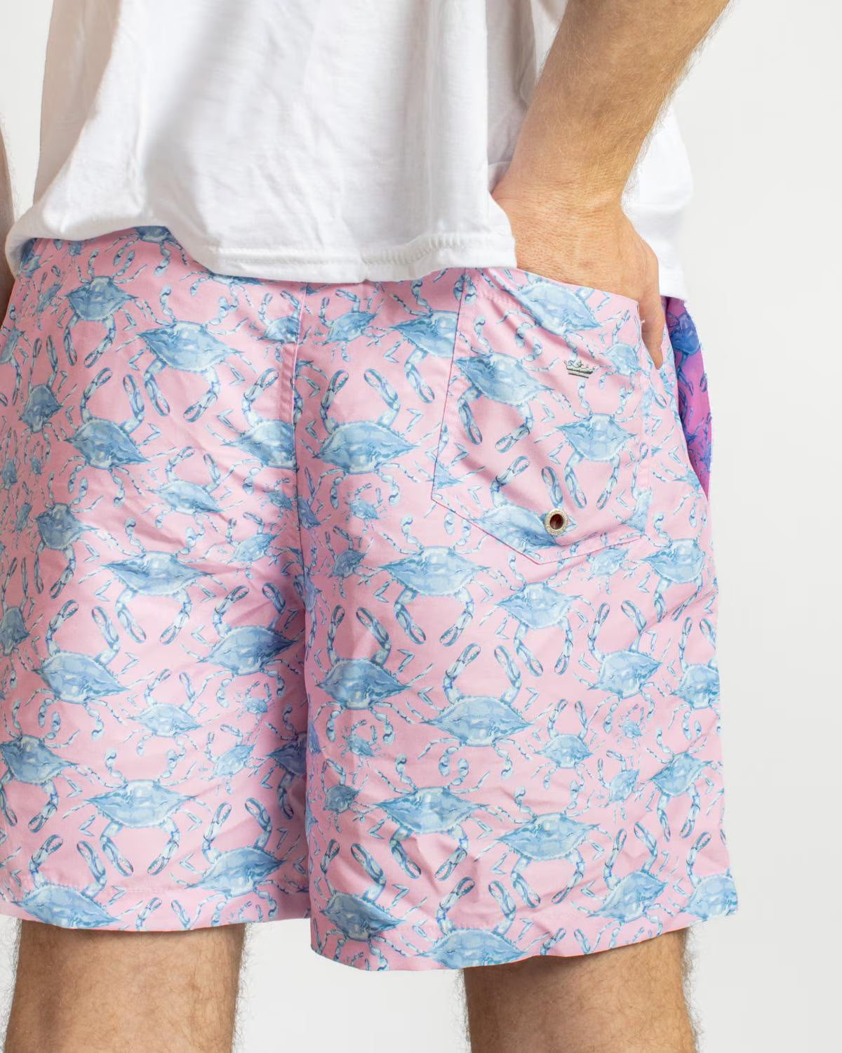 TRS Men's Chesapeake Crab Swim Trunks
