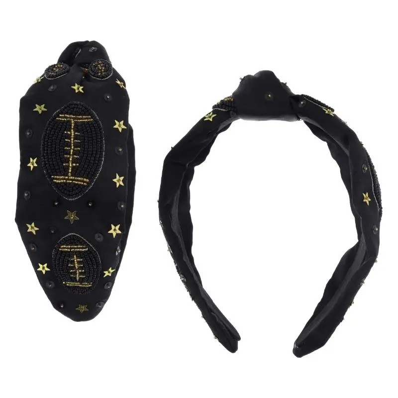 JM Star Football Sequin Headbands