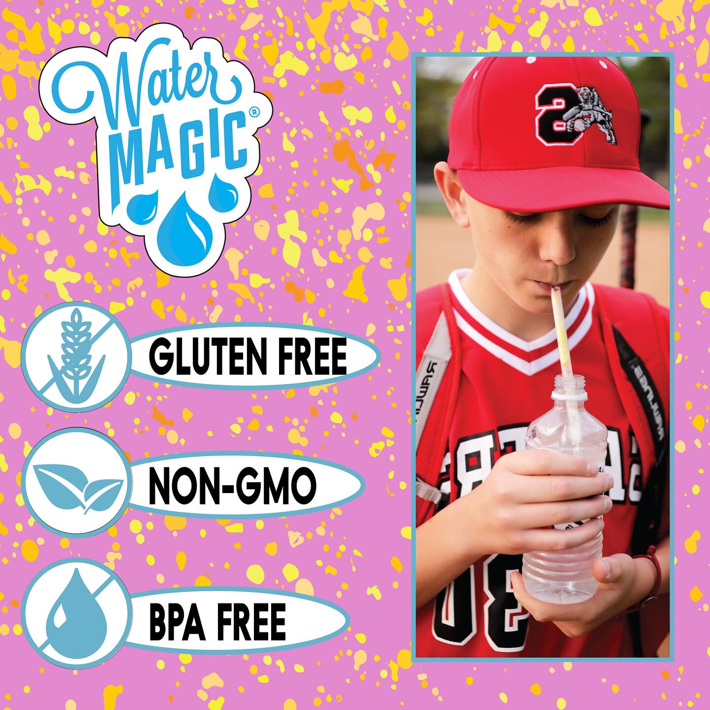 Magic Water Straws