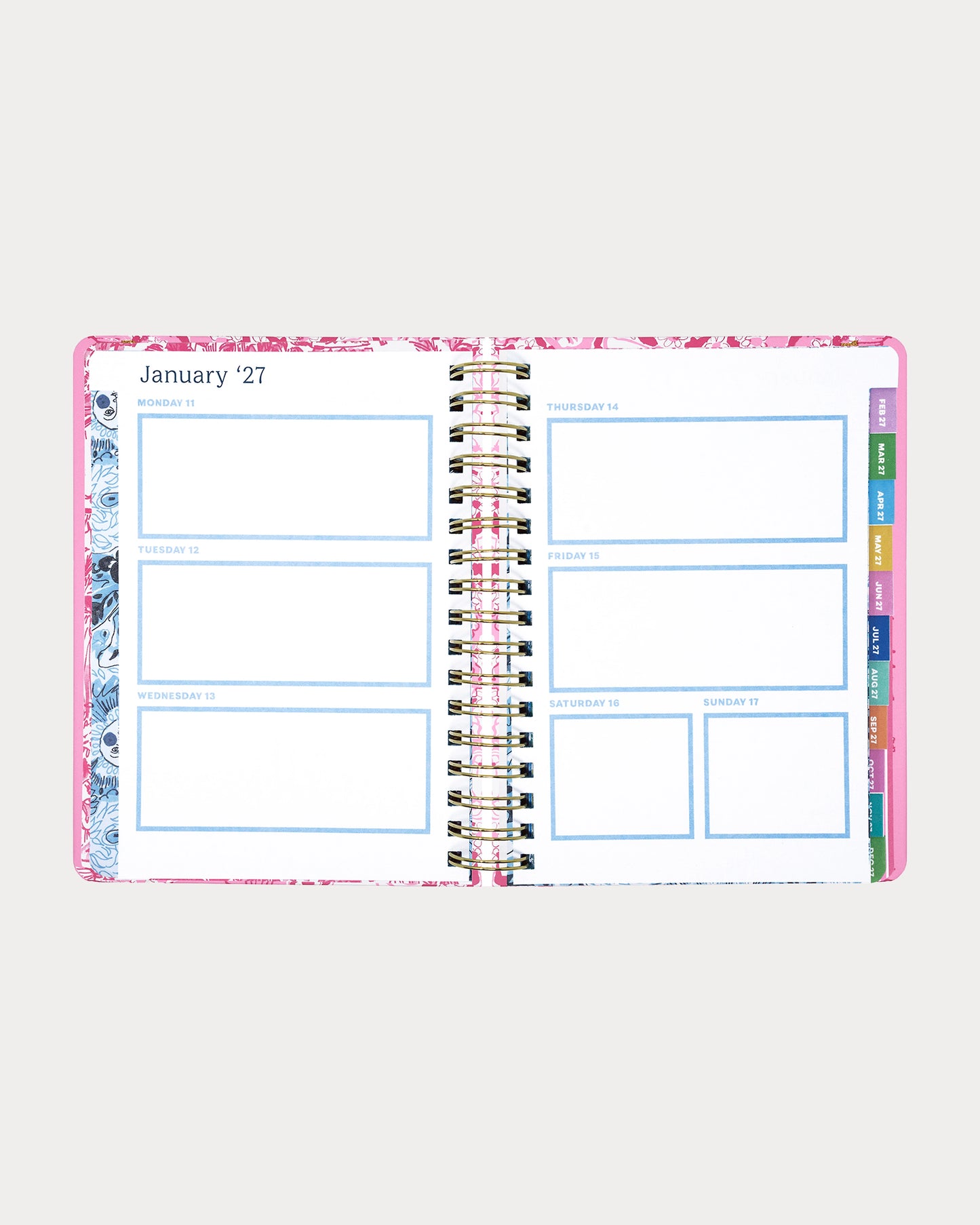 Lilly Pulitzer 2026-2027 17 Month Large Agenda