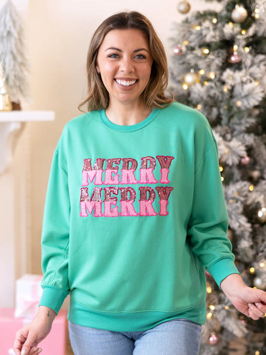 MS Sarah Sweatshirt - Merry Merry