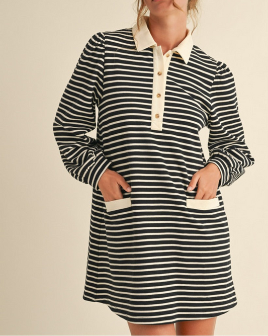 Jodifl Rugby Striped Dress