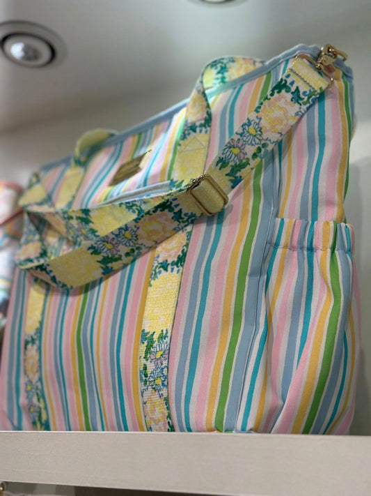 Lilly Pulitzer Garden Stripe Cooler Bag