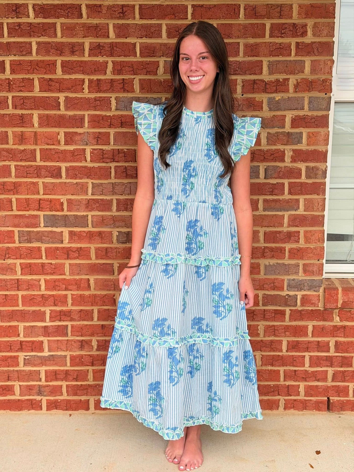 Mudpie Perin Smocked Dress