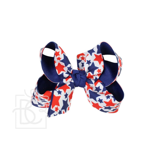 Beyond Creations Star Print Bow
