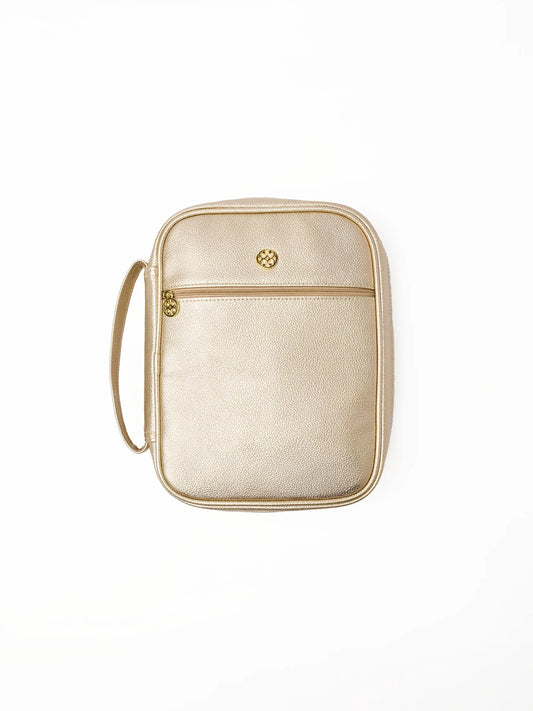 Mary Square Champagne Bible Cover