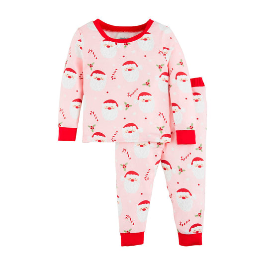 Mudpie Santa Glow Pajamas