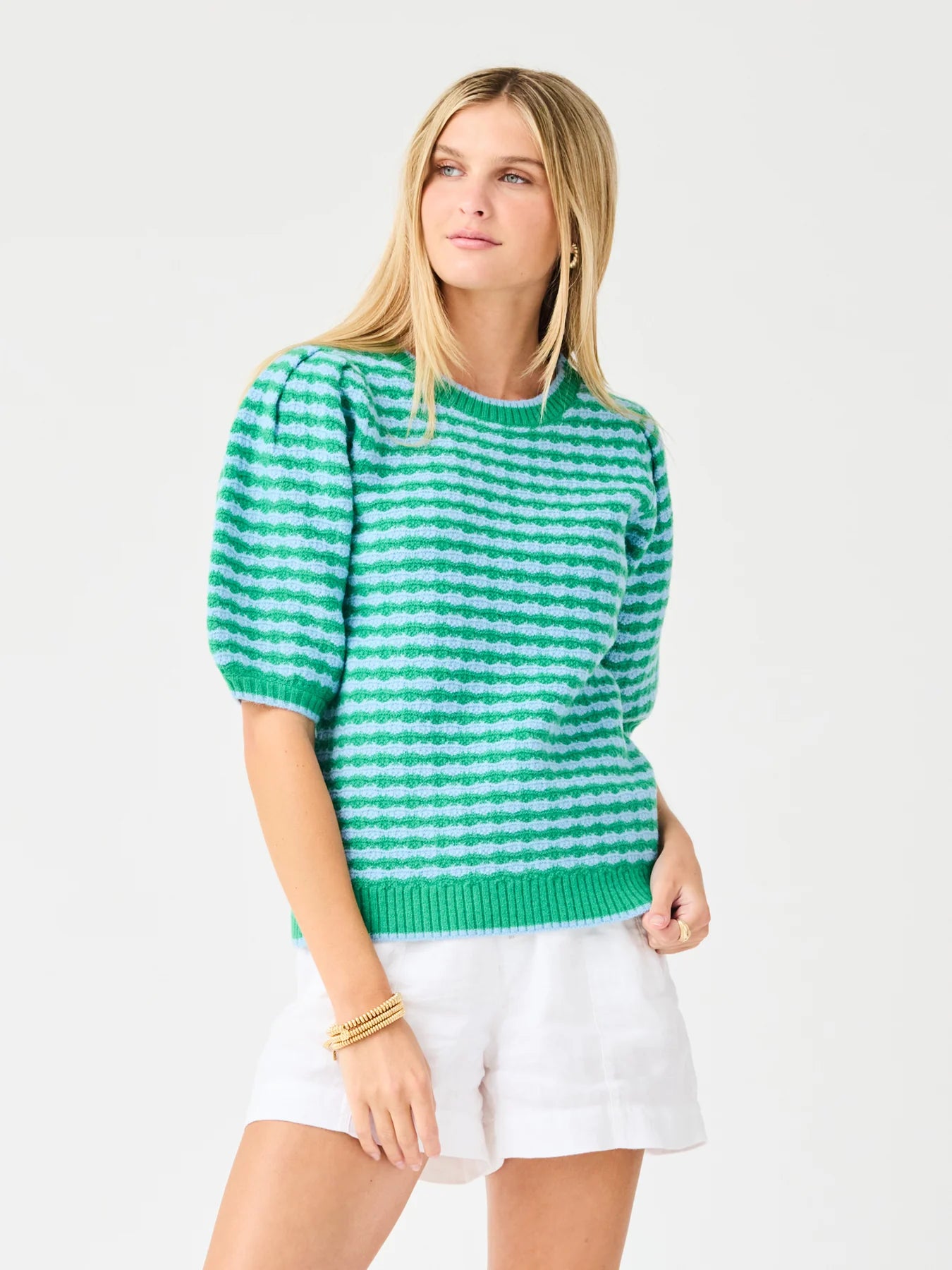 Mary Square Abigail Striped Sweater