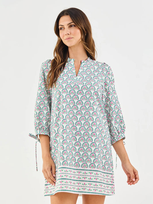 Mary Square Lainey Dress - Sunshower Floral