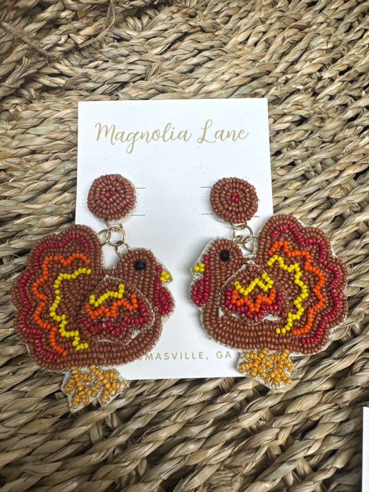 GS Turkey Beaded Earrings