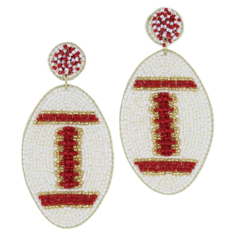 JM Football Earrings