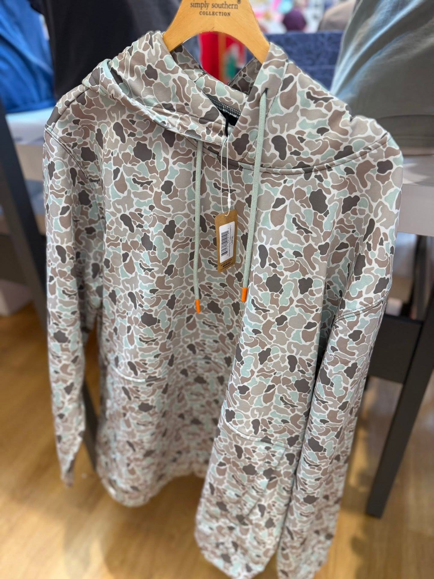Simply Southern William Camo Hoodie