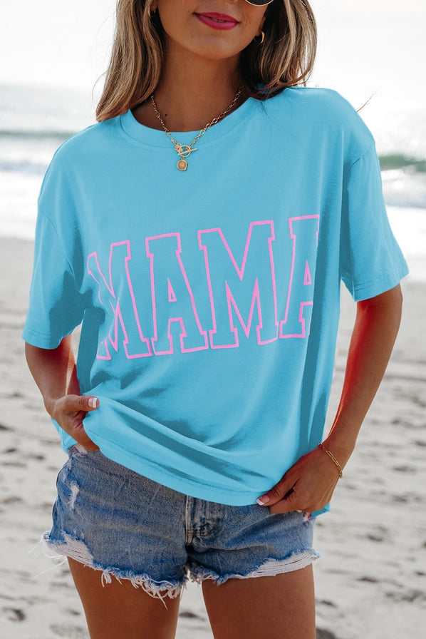 LDC Mama Graphic Neon Tee