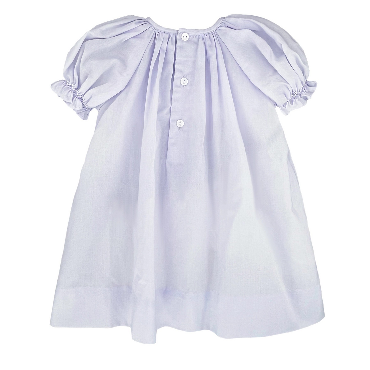 Petit Ami Smocked Day Gown - Lavender