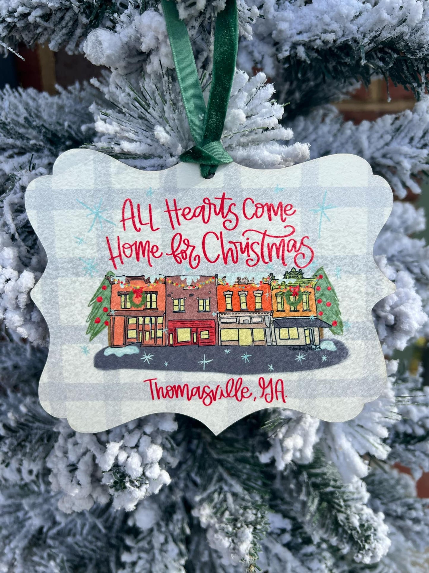 DBR Ornament - Custom Thomasville, GA Christmas