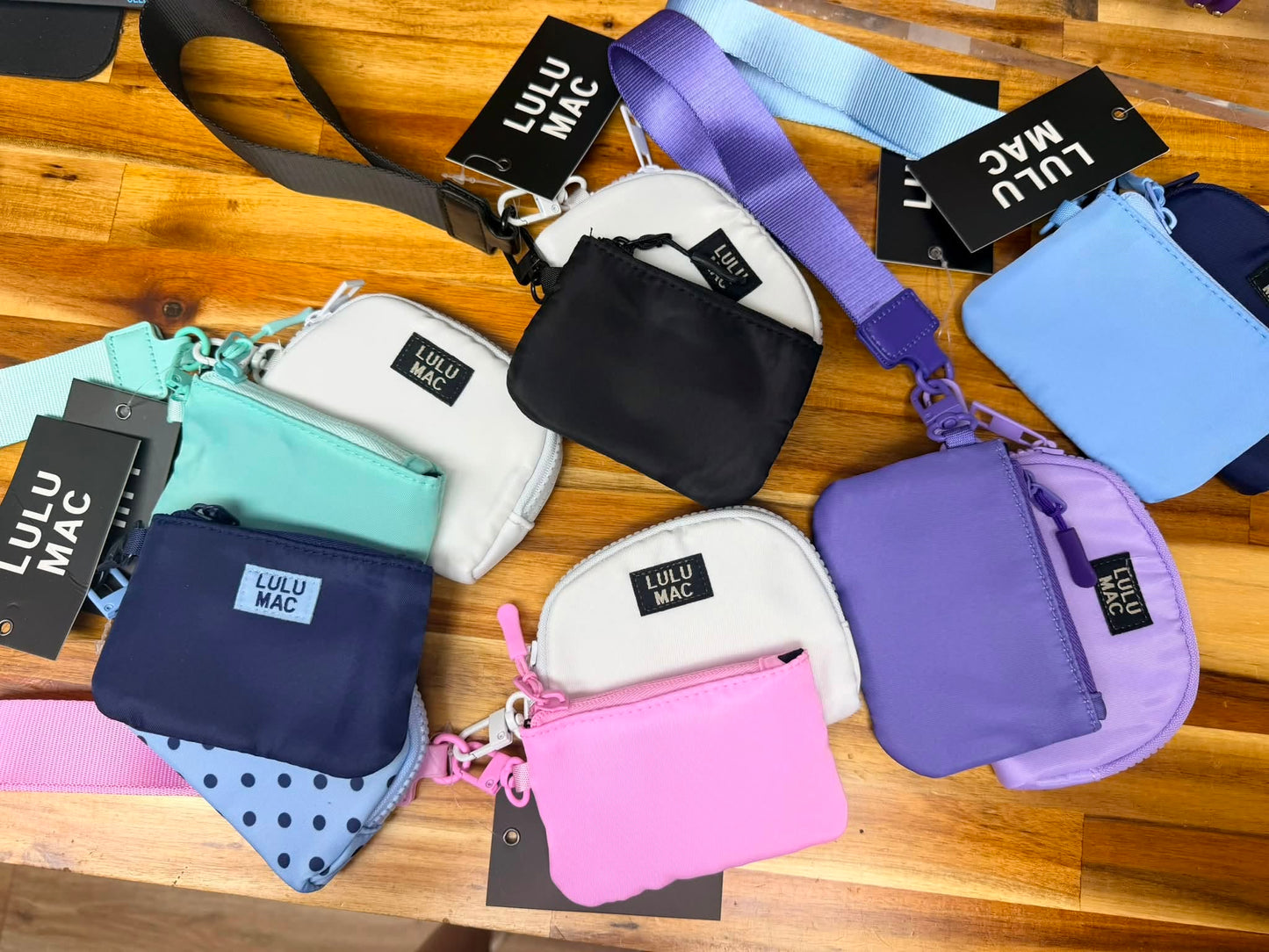 LULU MAC Double Pouch Wristlet