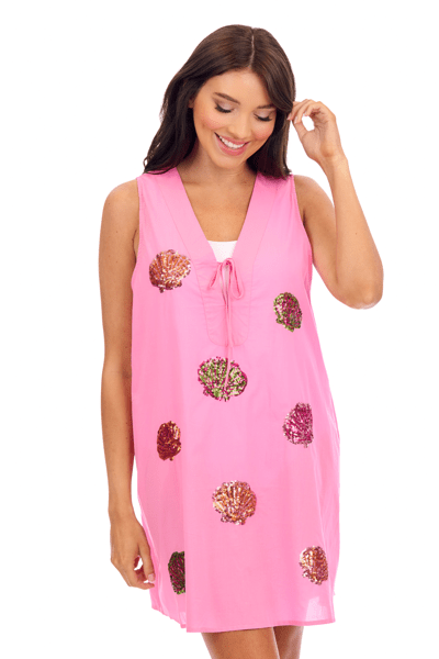 Mudpie Fisher Sequin Coverup