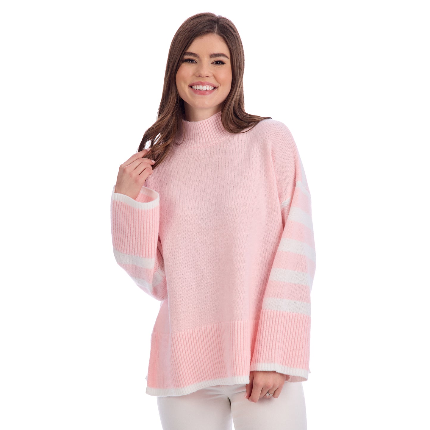 Mudpie Costner One Size Striped Sweater