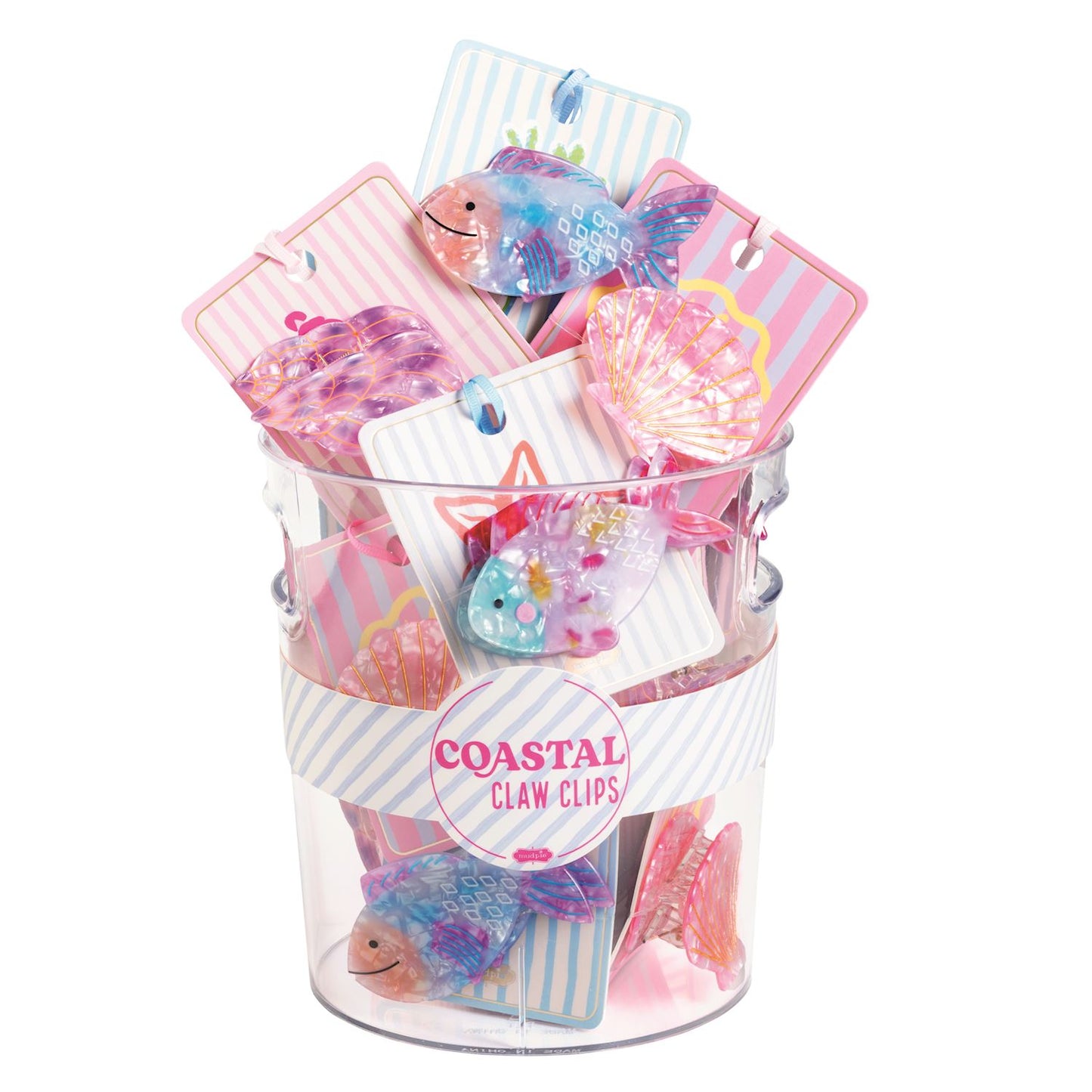 Mudpie Coastal Luxe Claw Clips