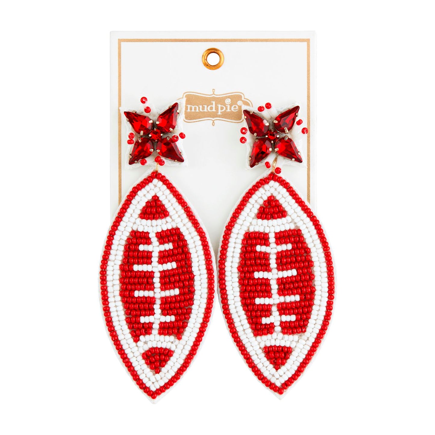 Mudpie Gameday Beaded Earrings