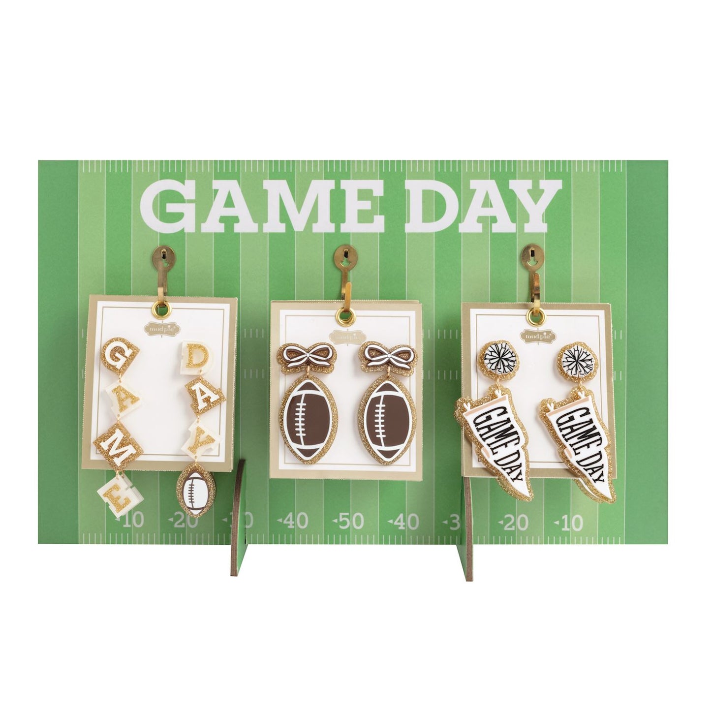 Mudpie Tailgate Earrings
