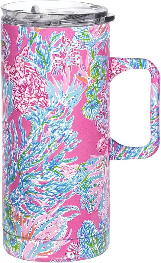 Lilly Pulitzer Stainless Steel Travel Mug