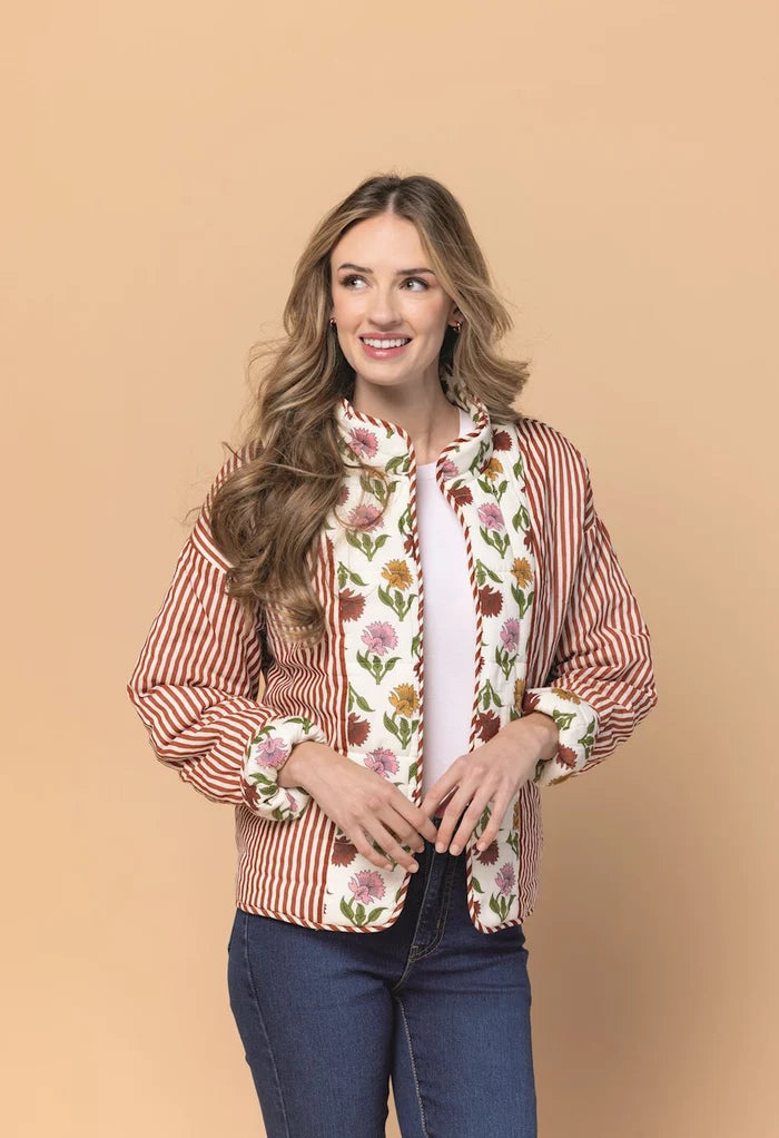 Mudpie Quilted Harvest Jacket