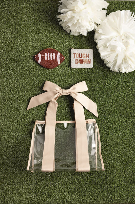 Mudpie Stadium Clear Tote